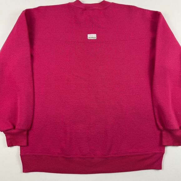 Vintage Oakland University OU Rochester MI 80s/90s Pink Crewneck Womens Size XL - Picture 4 of 8